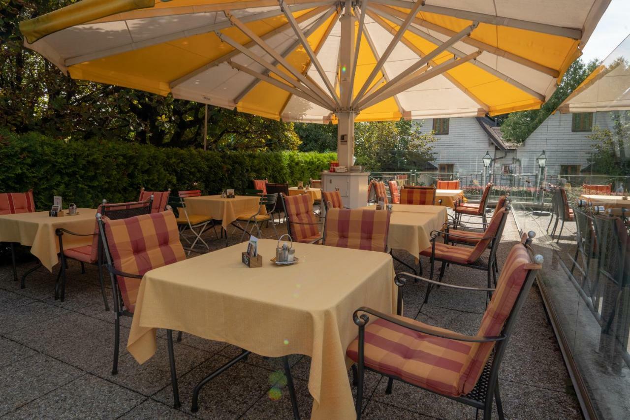 Brueckenwirt Hotell Hallein Eksteriør bilde